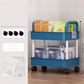 🌞Fris De Lente In Met 50% Korting!🏡Verrijdbare Trolley op Wielen | Smalle Rolwagen voor Keuken & Badkamer | Ruimtebesparend Opbergrek (Tot 5 Lagen)