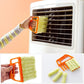 🌞Fris De Lente In Met 50% Korting!🧹7-Vinger Jaloezieënborstel - Maak 6 Lamellen Tegelijk Schoon - Tijdbesparend & Herbruikbaar - Dé Oplossing voor een Stofvrij Huis