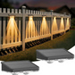🌞Fris De Lente In Met 50% Korting!💡Solar LED Wandlamp voor Buiten | Draadloze Tuinverlichting met Sensor | RGB & Warm Wit | Weerbestendig