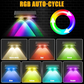 🌞Fris De Lente In Met 50% Korting!💡Solar LED Wandlamp voor Buiten | Draadloze Tuinverlichting met Sensor | RGB & Warm Wit | Weerbestendig