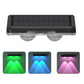 🌞Fris De Lente In Met 50% Korting!💡Solar LED Wandlamp voor Buiten | Draadloze Tuinverlichting met Sensor | RGB & Warm Wit | Weerbestendig