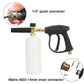 🌞Fris De Lente In Met 50% Korting!🔥Snow Foam Lans & Kort Hogedrukpistool Set | Met 5 Spuitmonden (1/4" Quick Connect) | Voor Krasvrij Auto Wassen