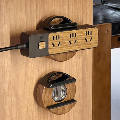 🌞Fris De Lente In Met 50% Korting!🔥Stekkerdoos Houder Zonder Boren | Verstelbare Kabelorganizer met Zuignap | Voor Bureau, Muur & Router