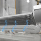 🌞Fris De Lente In Met 50% Korting!🐈2-in-1 Siliconen Kappersbezem met Vloertrekker | Huisdierenhaar Verwijderaar voor Tapijt & Vloer | 180° Draaibaar