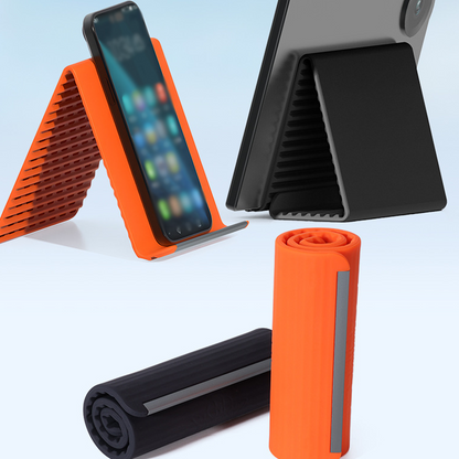 🌞Fris De Lente In Met 50% Korting!📱Flexibele Telefoon- & Tablethouder | Buigbare Siliconen Standaard (0.3cm Dun) | Anti-Slip Bureau Houder