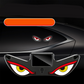 🌞Fris De Lente In Met 50% Korting!🚗"Devil's Eye" LED-Waarschuwingslicht - Zonne-energie & Slimme Sensoren - Anti-aanrijding & Tuning Stijl - Waterdicht & Draadloos - Voor Achterruit