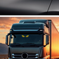 🌞Fris De Lente In Met 50% Korting!🚗"Devil's Eye" LED-Waarschuwingslicht - Zonne-energie & Slimme Sensoren - Anti-aanrijding & Tuning Stijl - Waterdicht & Draadloos - Voor Achterruit