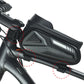 🌞Fris De Lente In Met 50% Korting!💧Waterdichte Fietstas voor op Frame | Telefoonhouder met Touchscreen & Zonneklep | Hard-Shell Bovenbuis Tas voor E-bike & MTB
