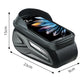 🌞Fris De Lente In Met 50% Korting!💧Waterdichte Fietstas voor op Frame | Telefoonhouder met Touchscreen & Zonneklep | Hard-Shell Bovenbuis Tas voor E-bike & MTB