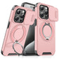 🌞Fris De Lente In Met 50% Korting!🔥Heavy Duty iPhone Hoesje | Robuuste Pantser Backcover met Camera Slider | Ingebouwde Ringhouder & Magneet