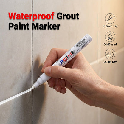 🎁 Koop er 1, krijg er 1 GRATIS!! ✨ Vernieuw tegelvoegen in seconden – waterdichte precisiemarker voor huisrenovatie! ✨