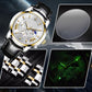 🌞Fris De Lente In Met 50% Korting!⌚Luxe Chronograaf Horloge voor Heren - Stijlvol Roestvrij Staal & Waterbestendig - Zakelijk & Casual Design