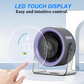 ❄ 100-versnellingsbak Super Desk Fan met digitale display⚡