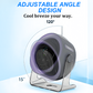❄ 100-versnellingsbak Super Desk Fan met digitale display⚡