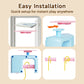 Electric Interactive Door-Hanging Cat Toy with Plush Strips