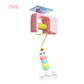 Electric Interactive Door-Hanging Cat Toy with Plush Strips