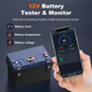 🌞Fris De Lente In Met 50% Korting!⚡Smart 12V Bluetooth Batterijmonitor – Realtime Gezondheidscheck via App – Voor Auto, Boot & Camper