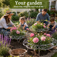 🌞Fris De Lente In Met 50% Korting!🌸Sierlijke IJzeren Plantensteun - Decoratieve Groeihulp voor een Prachtige Tuin