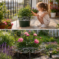 🌞Fris De Lente In Met 50% Korting!🌸Sierlijke IJzeren Plantensteun - Decoratieve Groeihulp voor een Prachtige Tuin