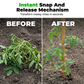 🌞Fris De Lente In Met 50% Korting!🌻100-delige Snelklem Plantenclips - Onzichtbare Plantensteun voor Tomaten, Komkommers & Klimplanten - Geventileerd & UV-Bestendig