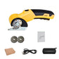 🌞Fris De Lente In Met 50% Korting!✂️Draadloze Elektrische Stofschaar - 2000mAh Oplaadbaar - Met LED-licht & Veiligheidsslot - Voor Stof, Leer & Karton - Ergonomisch & RSI-vrij