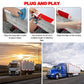 🌞Fris De Lente In Met 50% Korting!🚛Reflecterende Veiligheidstape Rood-Wit - Hoogste Zichtbaarheid - Voor Vrachtwagen, Trailer & Aanhanger - Weerbestendig & UV-vrij
