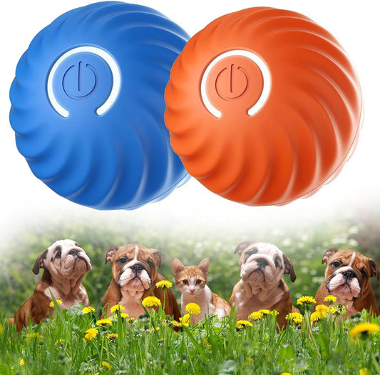 🌞Fris De Lente In Met 50% Korting!🐶Actieve Rollende Hondenbal - Interactief & Bijtbestendig - Slimme Modus - Voorkom Verveling & Sloopgedrag - Milieuvriendelijk TPR Rubber