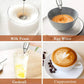 🌞Fris De Lente In Met 50% Korting!☕Mini Draagbare Elektrische Melkopschuimer – 3 Snelheden, USB Oplaadbaar, Compact & Stil, Perfect voor Cappuccino en Latte