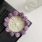 Handmade Floral Yarn Coasters