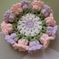 Handmade Floral Yarn Coasters