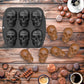 🌞Fris De Lente In Met 50% Korting!🧊3D Schedel IJsblokjesvorm – Siliconen Cocktail- & Whiskyvorm voor Perfecte Party Drinks