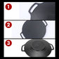 ❄️Zomerfresh 70% Korting!🍳Rookvrije Koreaanse Grillpan met Antiaanbaklaag – Multifunctionele BBQ & Bakplaat voor Binnen en Buiten