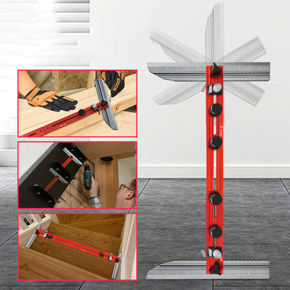 🌞Fris De Lente In Met 50% Korting!🔨Verstelbaar Aluminium Traptrede Sjabloon