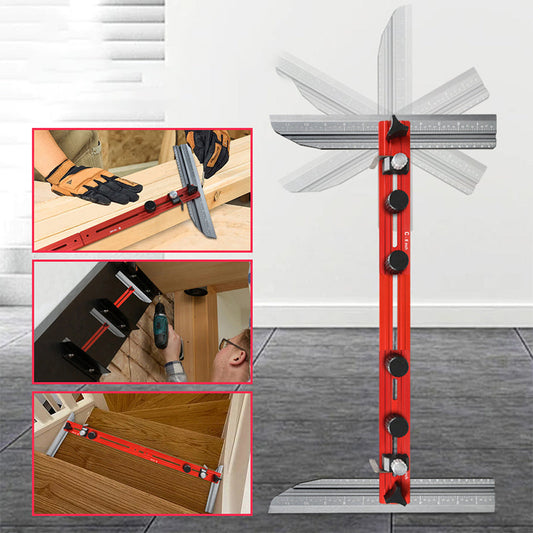 🌞Fris De Lente In Met 50% Korting!🔨Verstelbaar Aluminium Traptrede Sjabloon