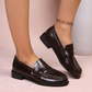 🌞Fris De Lente In Met 50% Korting!👞Klassieke Dames Penny Loafers met Lage Blokhak – Comfortabele Antislip Schoenen voor Werk en Dagelijks Gebruik