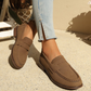 🌞Fris De Lente In Met 50% Korting!👞Klassieke Dames Penny Loafers met Lage Blokhak – Comfortabele Antislip Schoenen voor Werk en Dagelijks Gebruik