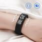 🌞Fris De Lente In Met 50% Korting!⏰Trilalarm Horloge met Stille Wekker – USB Oplaadbare Reminder Armband voor Slaap, Werk en Sport