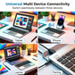 🌞Fris De Lente In Met 50% Korting!💻Ultradun Opvouwbaar Bluetooth Toetsenbord met Touchpad en Standaard – Voor Tablet, Smartphone en Mobiel Werken