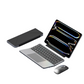 🌞Fris De Lente In Met 50% Korting!💻Ultradun Opvouwbaar Bluetooth Toetsenbord met Touchpad en Standaard – Voor Tablet, Smartphone en Mobiel Werken
