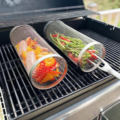 Rollende Grillmand