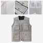 🌞Fris De Lente In Met 50% Korting!🎣Multifunctioneel Outdoor Vest met 10 Zakken – Lichtgewicht Vis-, Wandel- en Reisvest voor Heren en Dames