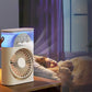 🌞Fris De Lente In Met 50% Korting!🌬️3-in-1 Draagbare Luchtkoeler met Bevochtiger – USB Mini Aircooler met Timer, Nachtlampje en 3 Snelheden