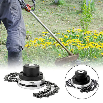 🌞Fris De Lente In Met 50% Korting!🌿Universele Ketting Trimmerkop voor Onkruid – Sterke Bosmaaier Kop voor Gras, Randen en Dichte Begroeiing