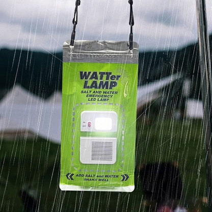 Outdoor Emergency Saltwater LED Lamp