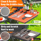 ❄️Zomerfresh 50% Korting! 🍖Siliconen Grillmat met Druppelopvang – Hittebestendige Gereedschapshouder voor Keuken & Barbecue