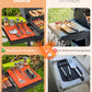 ❄️Zomerfresh 50% Korting! 🍖Siliconen Grillmat met Druppelopvang – Hittebestendige Gereedschapshouder voor Keuken & Barbecue