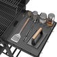 ❄️Zomerfresh 50% Korting! 🍖Siliconen Grillmat met Druppelopvang – Hittebestendige Gereedschapshouder voor Keuken & Barbecue