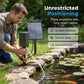 ❄️Zomerfresh 50% Korting!🐟Solar Vijverbeluchter met Luchtpomp – Zonne-energie Zuurstofpomp voor Gezonde Vijver, Vissen & Waterplanten
