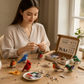 ❄️Zomerfresh 50% Korting!🐮3D Kralen Dieren DIY Set – Schattige Beginnersvriendelijke Knutselset voor Decoratie, Ontspanning & Cadeau