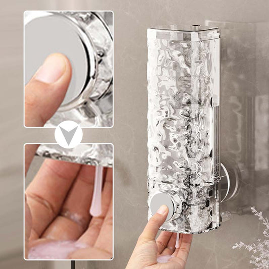 ❄️Zomerfresh 50% Korting!🧼Navulbare Shampoo & Douchegel Dispenser met Zuignap – Wandmontage zonder Boren voor een Nettere Badkamer